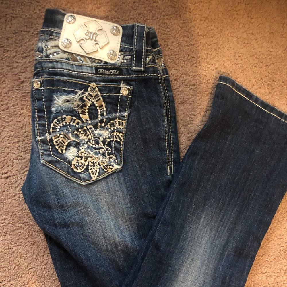 Miss me size 24 signature slim boot
